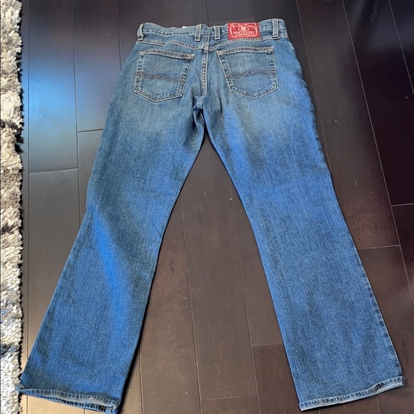 Lucky Brand Dungarees Classic Blue Denim Jeans size 8/29 - Picture 4 of 8